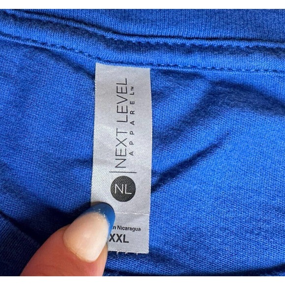 St Pete is So Gay Love Is Love LGBTQ Pride Blue Short Sleeve T-Shirt Florida XXL - Picture 4 of 5